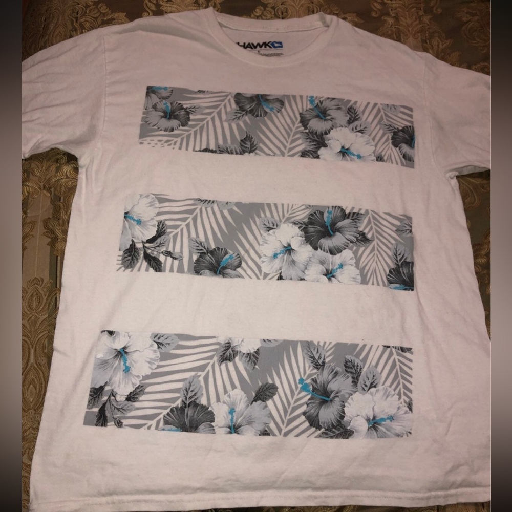 Tony hawk floral t-shirt
